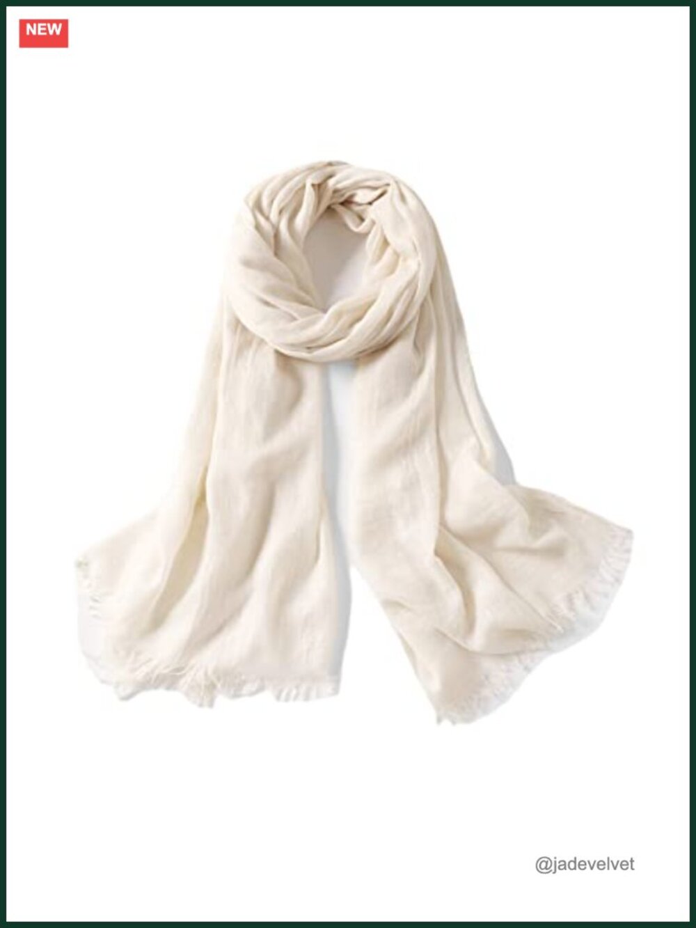 Solid Color Scarf Shawl Wrap for Women Men, 80% Polyester 20% Viscose, Fringed